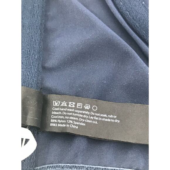 Lonely Harper Mid Line Bra Size 36B Navy Blue BR83 - Picture 9 of 9